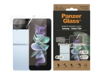 PanzerGlass™ | FlipFoldFlex – Skärmskydd för mobiltelefon – Kant-till-kant passform – Kristallklar | Samsung Galaxy Z Flip4