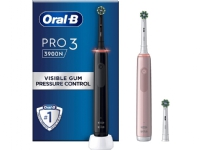 Oral-B Pro 3 3900N Elektisk tannbørste - Double pak Helse - Tannhelse - Elektrisk tannbørste