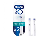 Oral-B iO Series Specialised Clean Tannbørstehoveder - Hvit - 2-pakning Helse - Tannhelse - Tannbørstehoder