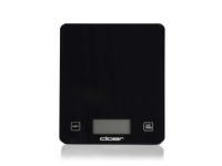 Cloer 6870 Elektronisk köksvåg 10 kg 5 g Svart Glas Bänkdiskmaskin