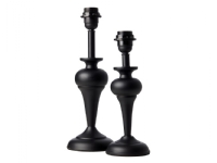BORDLAMPE SILKE SORT MAT HØJDE 32,5 CM