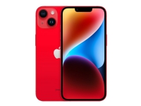 Apple iPhone 14 – (PRODUCT) RED – 5G smartphone – dual-SIM / Intern hukommelse 128 GB – OLED-skærm – 6.1 – 2532 x 1170 pixels – 2x bagkameraer 12 MP, 12 MP – front camera 12 MP – rød
