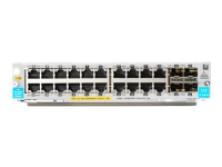 HPE - Utvidelsesmodul - Gigabit Ethernet (PoE+) x 20 + Gigabit Ethernet / 10 Gigabit SFP+ x 4 - for HPE Aruba 5406R, 5406R 16, 5406R 44, 5406R 8-port, 5406R zl2, 5412R, 5412R 92, 5412R zl2 PC tilbehør - Nettverk - Diverse tilbehør