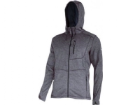 Lahti Pro GRAY L CE LAHTI HOODED ZIP SWEATSHIRT