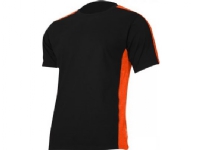 Lahti Pro T-shirt 180G/M2 Black and Orange 2XL (L4023005)