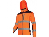 Lahti Pro Softshell Warning Detachable Sleeves Orange XL (L4092204)