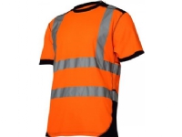 Lahti Pro Warning T-shirt Orange/Black S (L4022601)