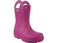 Crocs barnesko Handle Rain Boot rosa, størrelse 32-33 (12803) Utendørs - Vesker & Koffert - Vesker til barn