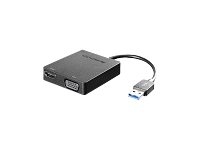 Lenovo Universal USB 3.0 to VGA/HDMI Adapter - Ekstern videoadapter - USB 3.0 - HDMI, VGA PC-Komponenter - Skjermkort & Tilbehør - USB skjermkort