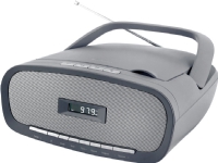 Soundmaster SCD1900, Grå, Bærbar CD-spiller