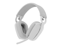 Logitech Zone Vibe 100 – Headset – Bluetooth – trådlöst – Off-white