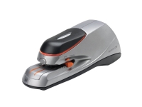 Rexel Optima 20 – Elektrisk häftapparat – 20 ark – 26/6 No.56 – svart silver orange