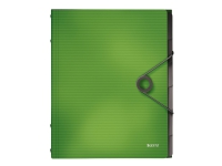 Leitz Solid – Klassifikationsmapp – 6 delar – för A4 – kapacitet: 200 ark – tabbad – grön