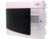 Eti-Polam ECM12PT innfelt bryterutstyr 12M IP40 transparent dør 001101011