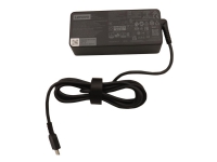 Lenovo - USB-C strömadapter - AC 100-240 V - 65 Watt - CRU - för IdeaPad Gaming 3 16ARH7 ThinkPad C14 Chromebook L13 Gen 3 L13 Yoga Gen 3