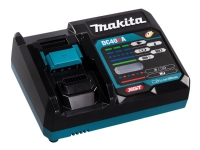 Makita DC40RA - Batterilader - Fast Charge - for Makita GA013GM201, GA023GM201, GA041GM201, JR002GM201, RT001GZ10 XGT GA041, HR008GM202 El-verktøy - Batterier og ladere - Batterier for Prof