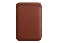 Apple – Plånbok för mobiltelefon/kreditkort – med MagSafe – läder – umber – för iPhone 12 13 14