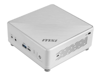 MSI Cubi 5 10M 244BEU – Barebone – mini-PC – 1 x Core i5 10210U / 1.6 GHz – RAM 0 GB – UHD Graphics – GigE Bluetooth 5.2 – WLAN: 802.11a/b/g/n/ac/ax Bluetooth 5.2 – vit