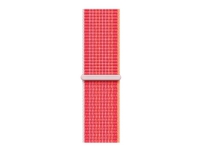 Apple - (PRODUCT) RED - klokkestropp for smart armbåndsur - 41 mm - 130 - 200 mm - rød Helse - Pulsmåler - Tilbehør