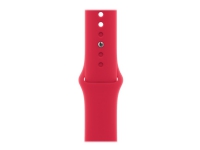 Apple - Bånd for smart armbåndsur - 41 mm - Normal størrelse - produkt (RØD) Helse - Pulsmåler - Tilbehør