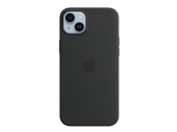 Apple - Baksidedeksel for mobiltelefon - MagSafe-samsvar - silikon - midnatt - for iPhone 14 Plus Tele & GPS - Mobilt tilbehør - Deksler og vesker
