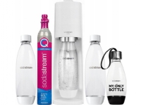 SodaStream Terra white Promo Pack with 3 Flasks