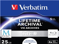 Verbatim M-Disc 4x 25 GB BD-R Smyckeskrin 5 styck