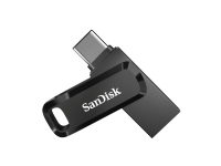SanDisk Ultra Dual Drive Go 256 GB USB Type-A / USB Type-C 3.2 Gen 1 (3.1 Gen 1) 150 MB/s Sväng Svart