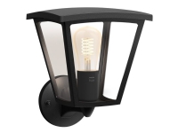 Philips Hue White Inara – Vägglampa – LED-glödlampa med filament – E27 – 7 W – klass G – varmt vitt ljus – svart