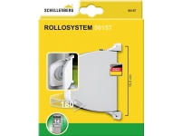 Schellenberg 50157 Båndopruller til overflademontering Passer til Schellenberg mini