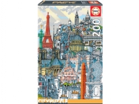 Educa Borras – Series City Puzzle Puzzle 200 Pieces Paris 18471