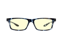GUNNAR Optiks Cruz Kids Large computer glasses for children from 8-12 years old – Amber lens dark blue