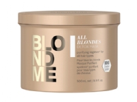 Schwarzkopf BLONDME All Blondes Detox, Unisex, Farget hår, Blond, 500 ml, Nærende, Forfriskende, Forsterke, Krukke Hårpleie - Hårprodukter - Hårbehandling