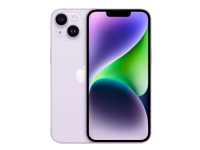 Apple iPhone 14 – 5G smartphone – dual-SIM / Intern hukommelse 256 GB – OLED-skærm – 6.1 – 2532 x 1170 pixels – 2x bagkameraer 12 MP, 12 MP – front camera 12 MP – lilla