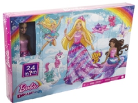 Barbie Dreamtopia Julekalender 2022 - 24 låger Leker - Figurer og dukker - Mote dukker