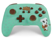 PowerA Animal Crossing, Gamepad, Nintendo Switch, Analog/digital, Trådløs, Bluetooth, Brun, Grønn