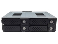 Jou Jye Computer N-49SS HDD- / SSD kabinett 2.5 SAS SAS-2 SAS-3 SATA Serial ATA II Serial ATA III 12 Gbit/s Byte under drift (hotswap) Svart