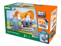 BRIO World Smart Tech Sound - Action Tunnel Station - RC Leker - Byggeleker - Magnetisk konstruksjon