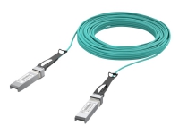 Ubiquiti – 10GBase-AOC direct attach cable – SFP+ till SFP+ – 20 m – 3 mm – fiberoptisk – Active Optical Cable (AOC) – havsblå