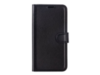 X-Shield - Lommebok for mobiltelefon - polyuretan, termoplast-polyuretan (TPU) - svart - for Apple iPhone 12 Pro Max Tele & GPS - Mobilt tilbehør - Deksler og vesker