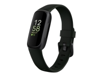 Fitbit Inspire 3 – Svart – aktivitetspårare med band – silikon – midnight zen – handledsstorlek: upp till 221 mm – Bluetooth
