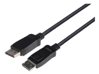 DELTACO DisplayPort cable DP 1.4 8K@60Hz 1m black