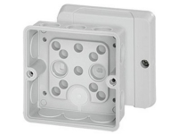 HENSEL Membrandåse 88x88mm 2,5mm² Grå uden klemmer