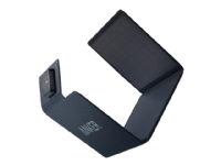 Anker PowerSolar - Solcellelader - 24 watt - 4.2 A - 3 utgangskontakter (USB) - svart