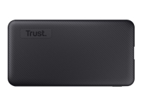 Trust Primo - Strømbank - 5000 mAh - 15 watt - 3 A (Micro-USB Type B, 24 pin USB-C) - svart