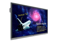 BenQ RE7501 – 75 Diagonal klass LED-bakgrundsbelyst LCD-skärm – interaktiv – med inbyggd interaktiv whiteboard pekskärm (multitouch) – 4K UHD (2160p) 3840 x 2160 – Direct LED