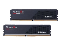 G.Skill Flare X5 - DDR5 - sett - 32 GB: 2 x 16 GB - DIMM 288-pin lav profil - 6000 MHz / PC5-48000 - CL32 - 1.35 V - ikke-bufret - ikke-ECC - matt svart PC-Komponenter - RAM-Minne - DDR5