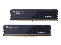 G.Skill Flare X5 - DDR5 - sett - 32 GB: 2 x 16 GB - DIMM 288-pin lav profil - 5600 MHz / PC5-44800 - CL30 - 1.25 V - ikke-bufret - ikke-ECC - matt svart PC-Komponenter - RAM-Minne - DDR5