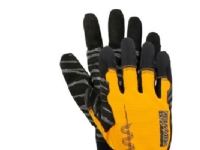 Eureka vibrationshandske storlek 9 – Impact Vibration Flexi gul/svart avtagbara fingertoppar
