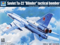 Trompetist plastmodell Tu-22K Blinder B bombefly Hobby - Modellbygging - Diverse